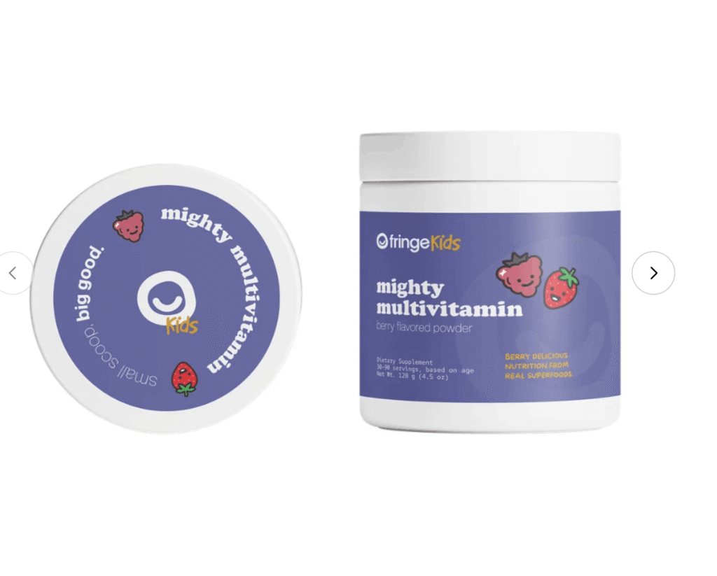 fringe kids multivitamin supplement