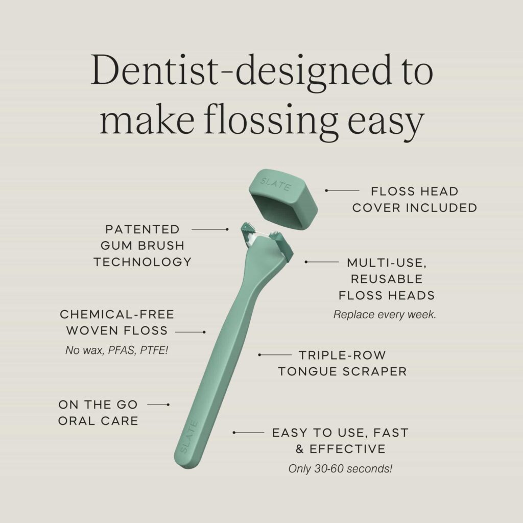 Slate Mini Flosser
