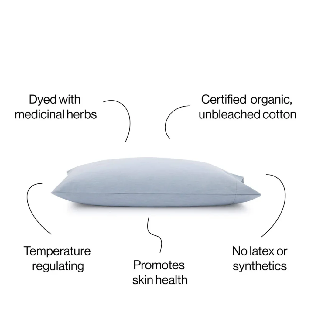 aizome organic pillowcases