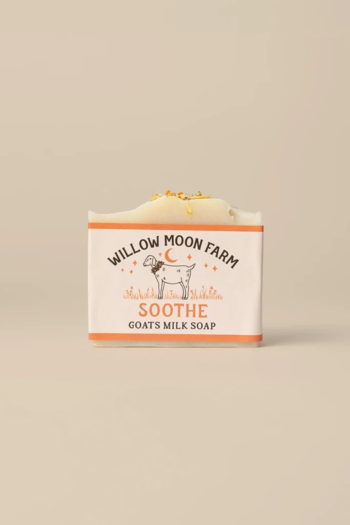 willow moon farm soap bar
