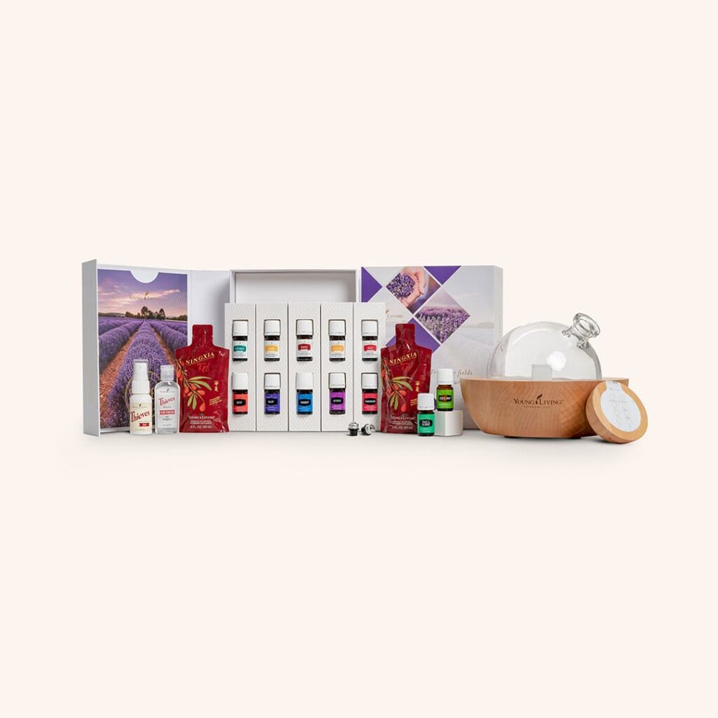 Aria diffuser with essential oils
