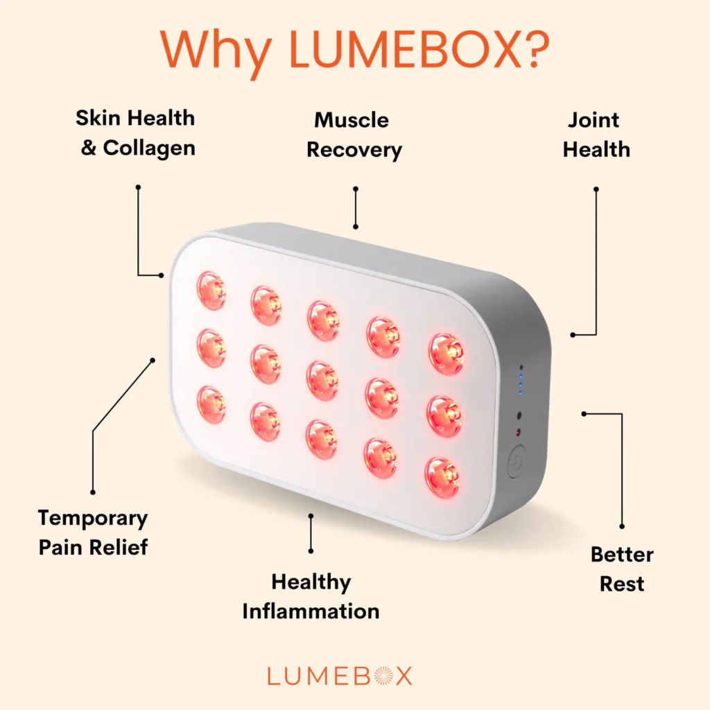lumebox red light therapy device